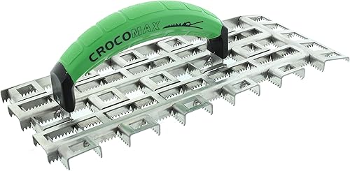 Profi Schleifraspel 330 x 140 x 15 mm rostfrei mit Ergo-Softgriff Gitterrabott Putzhobel Rabott Edelstahl Crocomax - Cheap-Us