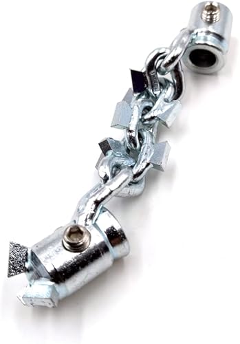 LEADFEN mit Bohrkopf Ablauf Spülbecken Wanne Unclog Unblocker DN32-40mm Rohrbohrführung 8mm flexible Welle Kabelablauf Schnittsäge - Cheap-Us