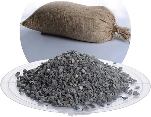 Schicker Mineral Umweltfreundlicher Streusplitt in plastikfreier Verpackung, 15 kg Diabas Winterstreugut, salzfrei, reines Naturprodukt für Winterdienst - Cheap-Us