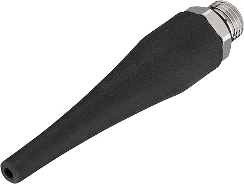 HAZET Düsen-Satz 9040-43/5, 5-teilig, 1/8 Zoll, für Ausblaspistole 9040-4 und 9040LG-3/2, inkl. langer und kurzer Gummidüse, Flächendüse und Metalldüsen - Cheap-Us