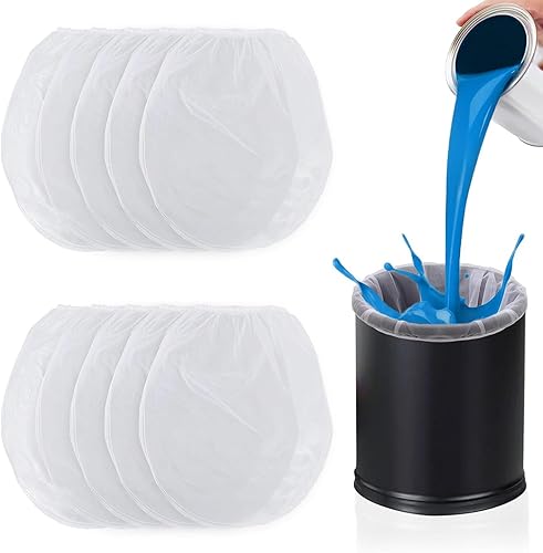 Farbsiebbeutel Farbfilterbeutel 10 Stück Eimer-Siebbeutel mit Elastischer ÖFfnung Weißer feinmaschiger Filterbeutel Farbsiebe für Hydrokultur Malerei Gartenarbeit Farbgartenarbeit - Cheap-Us