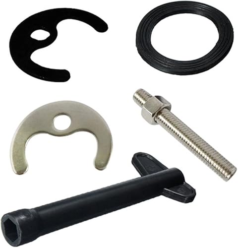 Ersatz Monoblock Waschbecken & Spülbecken Mischbatterie Wasserhahn Klemme Halterung Kit 1 Bolzen M12 Wasserhahn Wasserhahn Befestigungsset Bolzen Unterlegscheibe Schraubenschlüssel Platte Set - Cheap-Us