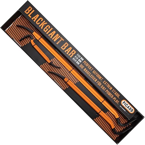 Picard Nageleisen BlackGiant Bar Set, Länge 300 mm, 610 mm u. 930 mm - Cheap-Us