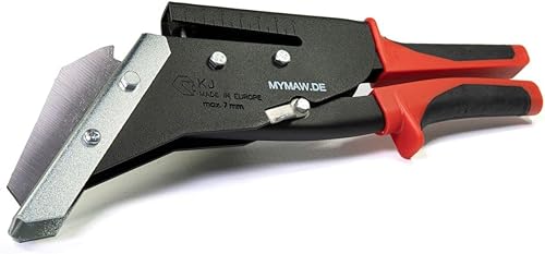 myMAW Schieferschere 55 mm mit Locher Schere Schiefer Eternit Faserzement Dachdecker Lochstanze - Cheap-Us