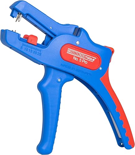 WEICON TOOLS Abisolierzange No. 5 Pro | Automatische Abisolierzange für alle gängigen flexiblen und massiven Leiter von 0,2-16 mm² | selbsteinstellend auf Leiterquerschnitt - Cheap-Us