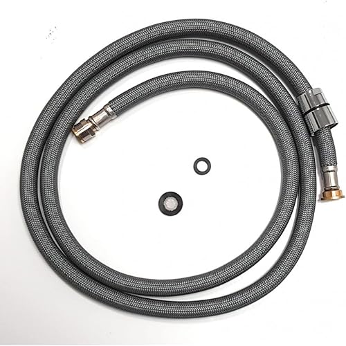 Brauseschlauch für den Wasserhahn, Küche, Polymer-Geflecht 1 / 2 Zoll x M15 - Cheap-Us
