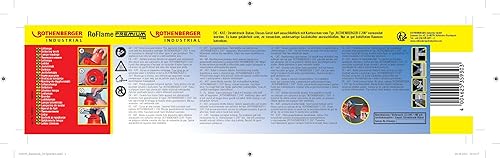 ROTHENBERGER Industrial Lötlampe Premium | löten | lötbrenner | bunsenbrenner |ohne Stechgaskartusche - Cheap-Us