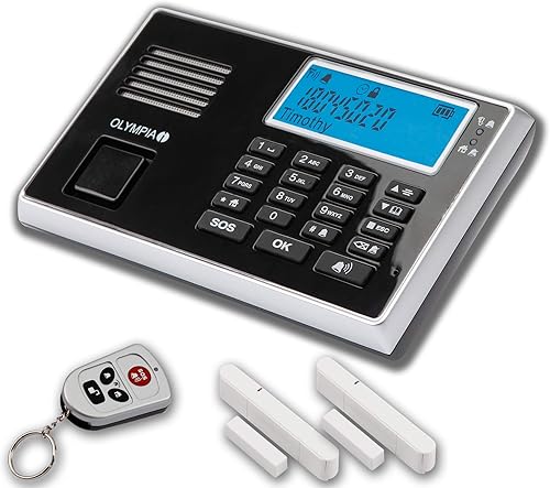 OLYMPIA Protect 9030 Drahtloses GSM Alarmanlagen-Set - Cheap-Us