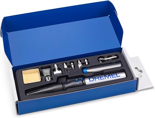 Dremel 2000 VersaTip Lötkolben - Brennkolben und Löt-Set (mit 7 Wechselspitzen zum Löten, Heißschneiden, Schweißen, Brandmalerei, Holz Gravieren, Schmuckherstellung) - Cheap-Us