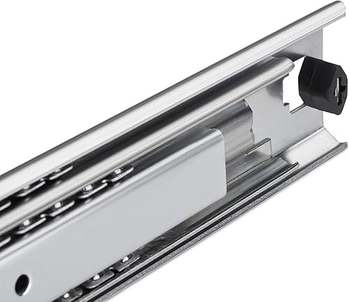 SOTECH 1 Paar Vollauszüge 114268 Höhe 53,4 mm, Länge 300 mm Teleskopschiene mit 115 Kg Tragkraft - Cheap-Us