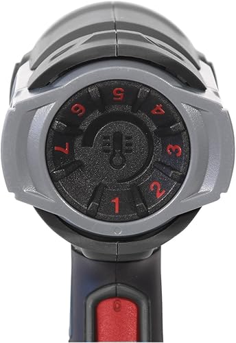 Dino KRAFTPAKET PROFI Heißluftpistole 2000W (60 Temperaturstufen: 50-650°C, programmierbar, Kühlstufe, Luft: 250-500L/min) Heißluftgebläse mit Keramik Heizelement, Display, Memory, Koffer+Zubehör - Cheap-Us