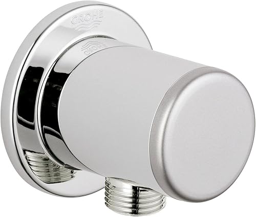 GROHE Relexa - Wandanschlussbogen (Außengewinde, Kappe in mattchrom, langlebig), chrom, 28626000 - Cheap-Us