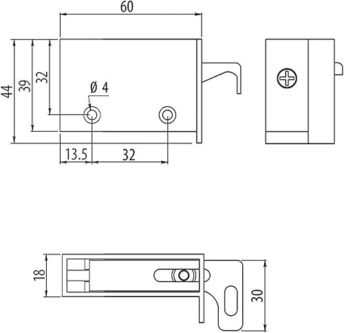 2 Stück Aufhängeschienen 457 mm Schrankaufhänger Schrank-Schienen für Küchen-Möbel Schrankaufhänger-Schienen Stahl verzinkt Wandschienen für Hängeschränke von SOTECH - Cheap-Us