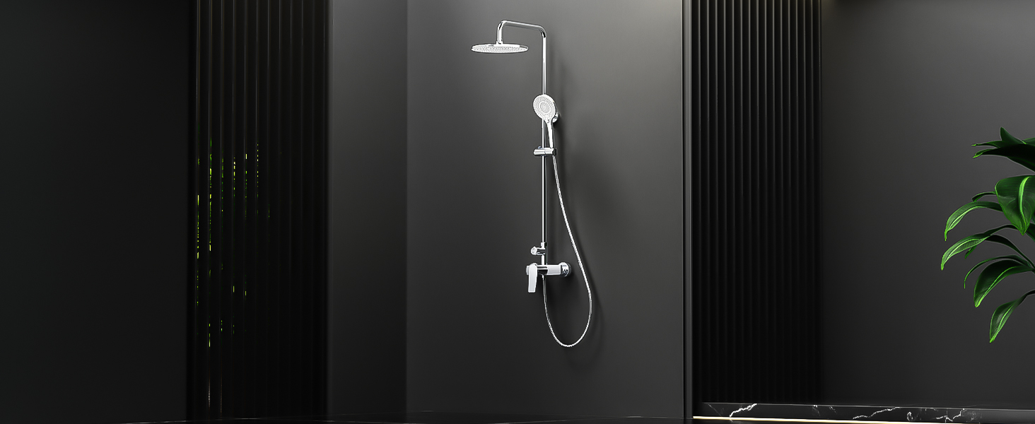regendusche ohne armatur