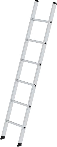 Aluminium-Anlegeleiter 6 Sprossen Arbeitshöhe bis ca. 3,00 m - Cheap-Us