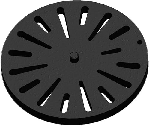 Kaminrost - Passend für Drooff Kaminöfen inkl. Modellübersicht - Ascherost Kamin aus massivem Stahl - feuerfest & hitzebeständig - Kaminrost Feuerrost Kaminofen Rost [255x175x30 mm] - Cheap-Us