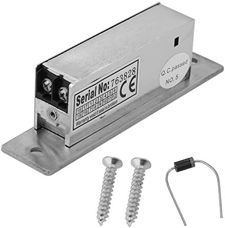 DC 12 V Elektrisches Schloss für Türöffner, elektrisches Türschloss, schmal, für alle Arten von Türen - Cheap-Us