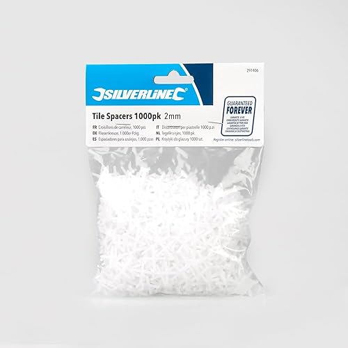Silverline 291406 Fliesenkreuze, 1000er-Pckg. 2 mm - Cheap-Us