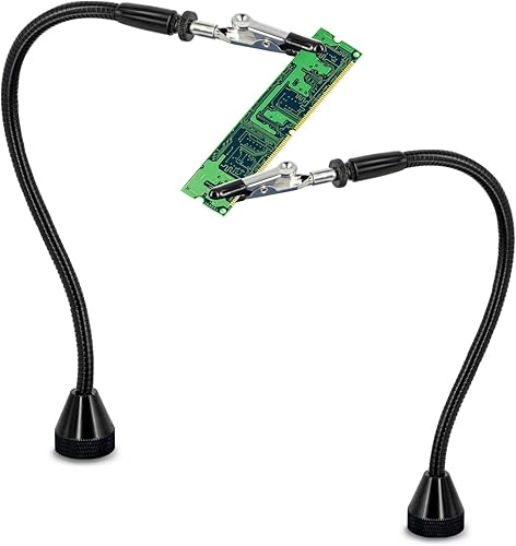 Magnetische Helfende Hände Löten, Löthilfe mit Flexiblem Schwanenhals Metall Arme, Dritte Hand für Automobile Elektronik, Löten Schmuck, Malerei Kunst, Handwerk Hobby 2 Stück - Cheap-Us