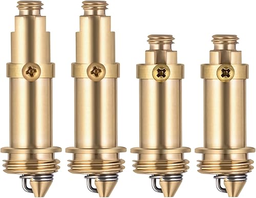 Hawdows 4 Stück Pop-Up-Klick-Klack-Badablauf-Federbolzen aus Messing Popup Ablaufventil Waschbecken Stecker Ersatz für Waschbecken, Badewanne, Waschbecken, Ablaufstopfen - Cheap-Us