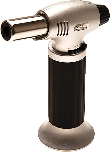 BGS 9872 | Taschen-Gasbrenner | hohe Flammentemperatur | mit Piezo-Zündung, Sperrschalter | Flammengröße einstellbar - Cheap-Us