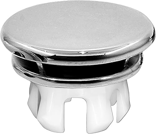 KNOPPO® Waschbecken Überlauf Abdeckung, Überlaufblende - Mirror (6 verschiedene Design-Modelle) chrom - Cheap-Us