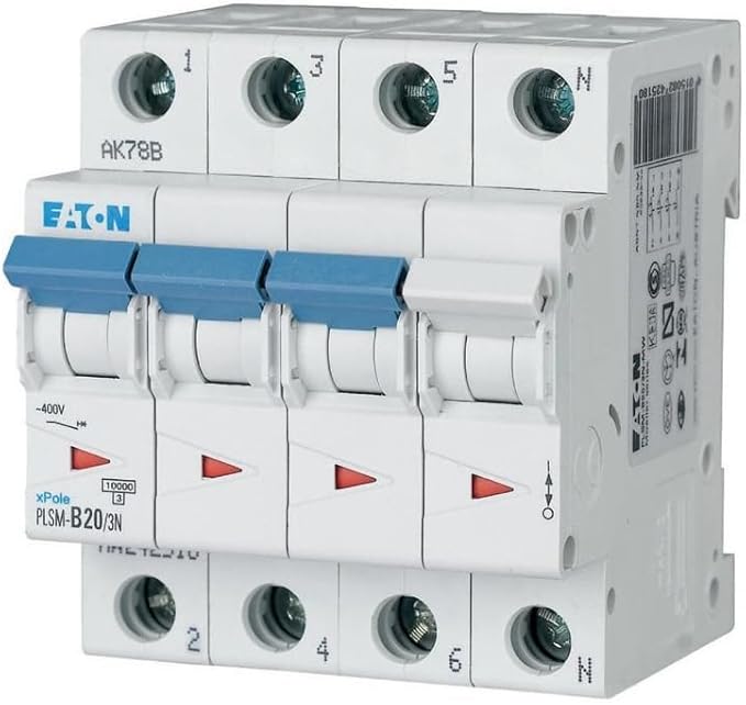 aton PLSM-B20/3N-MW Leitungsschutzschalter 20A 3+N-p B-Charakteristik 242518 (ALT 245046) - Cheap-Us