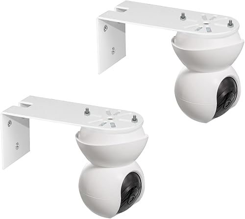 TEKCAM Kamera Wandhalterung Kompatibel mit Tp-Link Tapo C200/C210/C220/C225/Tc70/C211/C230 Überwachungskamera, Wand Halterung Ständer Halter Zubehör für Kamera Überwachung Innen(2 Pack) - Cheap-Us