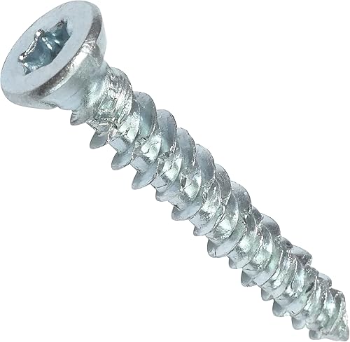 AERZETIX - C48385 - Satz von 50 Schraubanker betonschrauben ankerschrauben direkt für beton Ø7.5x102mm senkkopf konisch - mit abdruck stern T30 - direkte befestigung ohne dübel - Cheap-Us