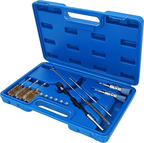 BRILLIANT TOOLS BT551380 Injektorsitz- und Schacht-Reinigungs-Satz, 14-tlg. [Powered by KS Tools] - Cheap-Us
