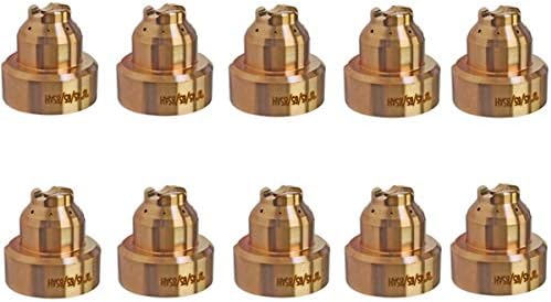 Donwind 10 stücke 220818 Schild kappe Passt Plasmadüsen Fackel Tipps Schneiden Verbrauchsmaterialien 45XP 65 85 105 Plasmaschneidbrenner - Cheap-Us