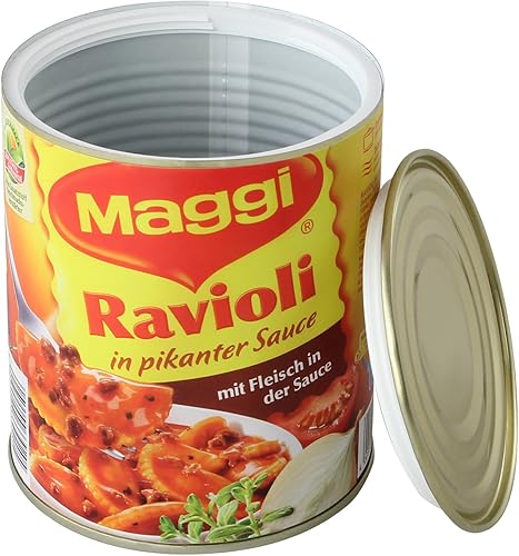 Plastik Fantastik Manuell Geldversteck Dose Ravioli, Kunststoff, Silber - Cheap-Us