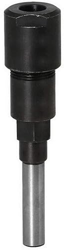 MECCION Fräser Bit-Spannzange Verlängerung Spannfutter 8mm Schaft Holzbearbeitung Verlängerungen Bohrfutterhalter für Trimmen Gravurmaschine (Silber) - Cheap-Us