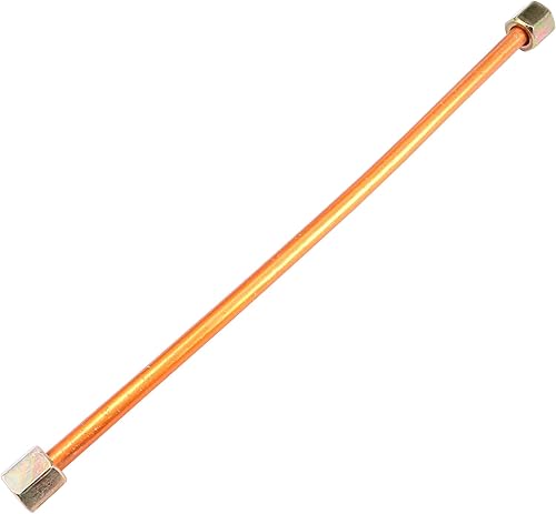 sourcing map M10 Sechskantmutter 200 Länge Luftkompressor Auspuffrohr Ersatz kupferfarben - Cheap-Us