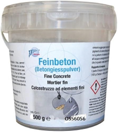 OSCrea Biżuteria do betonu i betonu dokładnego oczyszczania (Beton Masa lejna proszkowe), 500 G - Cheap-Us