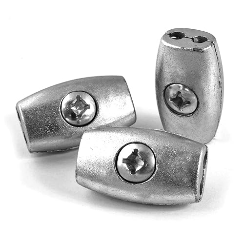 100 Stück Klemme Eiform 3mm - Cheap-Us