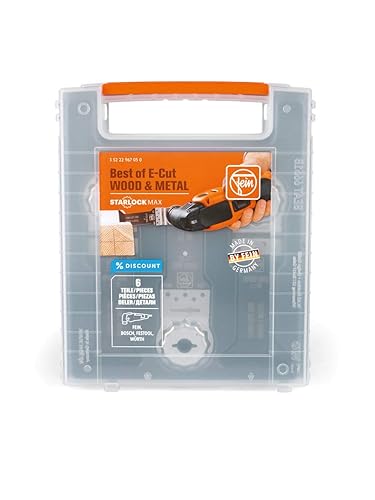 Fein E-Cut Combo Starlock Wood Tauchsägeblätter (3 teiliges Set, für Sägearbeiten in Holzwerkstoffen, Aufnahme Starlock) 35222967080 - Cheap-Us
