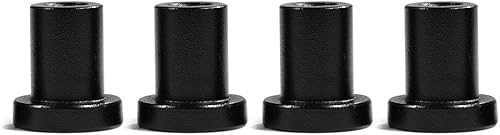 4 Stück Wandschienen-Abstandshalter für Schiebetür-Hardware, Rollrollen, Verbindungsvorrichtung, Karbonstahl, Verbindungsschiene, verstellbare Abstandshalter - Cheap-Us