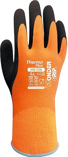Wonder Grip WG-338 Thermo Plus Wasserdichte Handschuhe mit Kälteschutz, Grösse XL/10 - Cheap-Us
