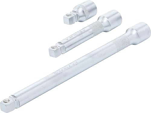 BGS 2240 | Kippverlängerungs-Satz | 3-tlg. | 12,5 mm (1/2') | 50 / 125 / 250 mm | Verchromt, matt - Cheap-Us