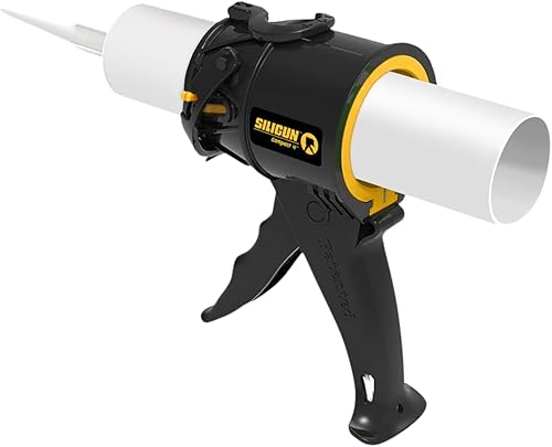 SILIGUN Kartuschenpresse – Anti-Tropf-Pistole – patentiertes neues und innovatives Design – leichter ABS-Rahmen – für die kleinsten bis größten Arbeiten (SILIGUN Caulk Gun) - Cheap-Us
