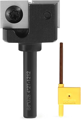 Planfräser,Planfräser 8mm schaft 25.4mm Schnittdurchmesser ,4-seitigen Austauschbare Hartmetall Klinge, Abrichtfräser, Abflachfräser,Oberflächenbit,Hobelfräser mit Wendeplatten - Cheap-Us