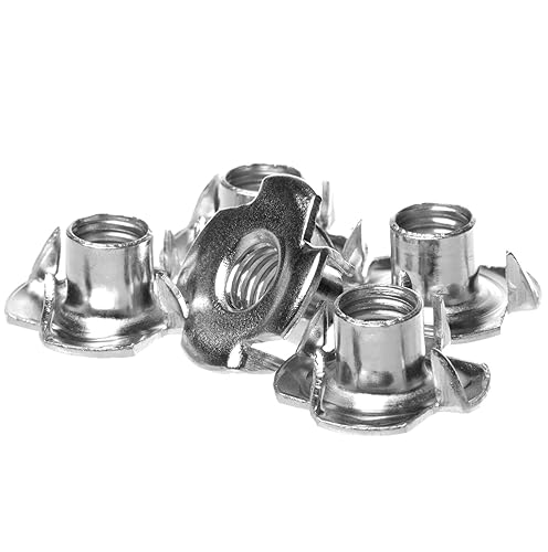 Rostfreier Edelstahl 10 Stück M8 8mm A2 Einschlagmuttern mit metrischem Innengewinde, perfekt als Einsatz für Holz und Kunststoff geeignet, indoor- und outdoor-tauglich - Cheap-Us