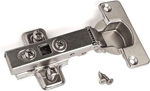 10 x SO-TECH® Topfband Topfbänder T45 Eckanschlag mit Dämpfer + Kreuzplatte Scharnier Scharniere Topfscharniere (Einzeln und als 6er, 10er, 20er oder 30er Set erhältlich!) - Cheap-Us