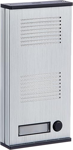 SCS Sentinel - PAF0007 - Audiokabelgebundene Türsprechanlage für 2 Wohnungen - Türsprechstelle mit Anschlusskabel - 2 Handapparate, 1 Türstation, 2 Netzteile - AudioKit Duo - Cheap-Us