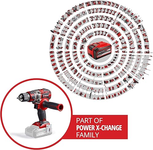 Einhell Professional Akku-Bohrschrauber TP-CD 18/80 Li BL-Solo Power X-Change (18 V, Brushless, 80 Nm, 13 mm Bohrfutter, 2 Gang, 19 Drehmomentstufen, Bohrstufe, ohne Akku) - Cheap-Us