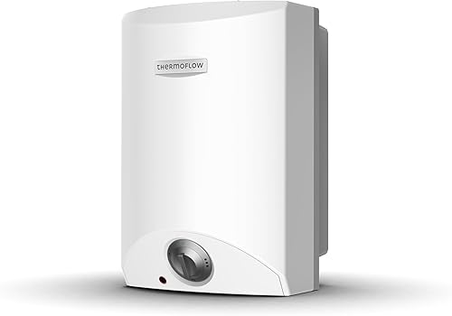 Thermoflow OT 10 Obertischspeicher drucklos | Warmwasserboiler 10 l Speichervolumen | Elektro-Warmwasserboiler G 1/2' Anschluss | 35-75 °C | 65 °C in 20 min. - Cheap-Us