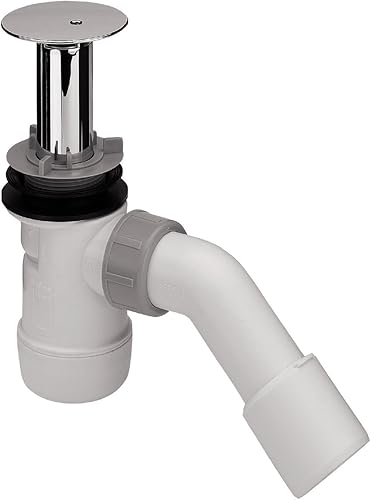 Sanitop-Wingenroth 22610 3 Viega Ablaufgarnitur Douplex 52' für Brausewannen, verchromt 52 mm Ablaufloch | Duoplex - Cheap-Us