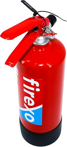 Firexo Kleiner Feuerlöscher (2 Liter) – alle Arten von Feuer – Mehrzweck-Feuerlöscher für zuhause, Küche, Grill, Zuhause und Büro - Cheap-Us