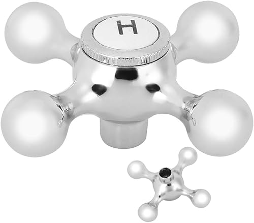 Cyrank Wasserhahngriff, Einzigartige Form Hahnoberteil Sanitärberteil Griff Für Armaturen Kalt Kupferner Hahn Griff Wasserhahngriff Badezimmer Wasserhahn Griff Für Dusche Waschbecken - Cheap-Us